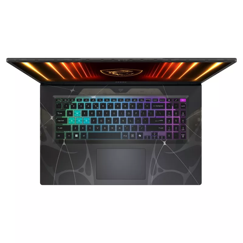 MSI Cyborg 17 B2RWFKG-056 Žaidimų nešiojamas kompiuteris 17,3 colio FHD 240Hz Intel Core 7 240H 16GB DDR5 512GB SSD RTX 5060 Be OS Vokiška klaviatūra