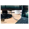GoodConnections USB-C 4.0 (ST-ST) 1m Pintas Kabelis 100W 8K 30Hz Antracitas