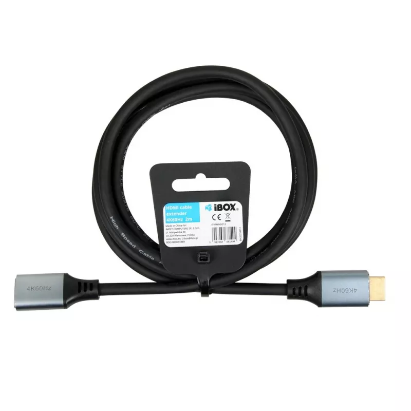 IBOX DisplayPort Cable 4K 60Hz Gold-Plated 3m