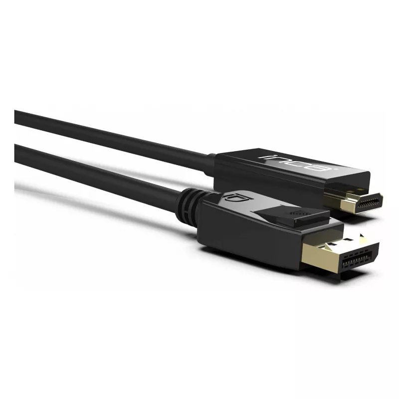 INCA DisplayPort į HDMI laidas 1,8 m 10,2 Gbit/s juodas
