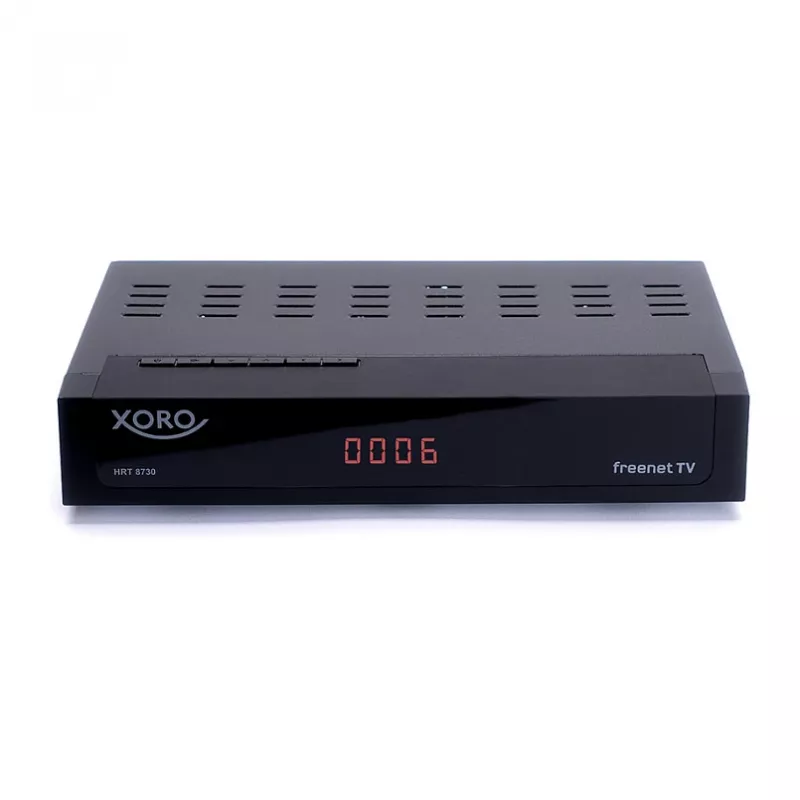 Xoro HRT 8730 DVB-T/T2 Full HD imtuvas, juodas