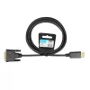 IBOX HDMI į DVI-D laidas FullHD 1080p 2m Juodas