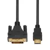 IBOX HDMI į DVI-D laidas FullHD 1080p 2m Juodas