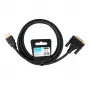 IBOX HDMI į DVI-D laidas FullHD 1080p 2m Juodas