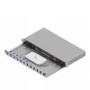 ZVK Easylan LSB1A225 Basic Fiber Optic Splice Enclosure 1U 6x LC-Duplex OS2