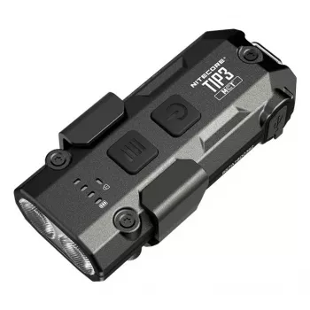 NITECORE TIP3 Raktų Pakabuko Žibintuvėlis Juodas 720 Liumenų