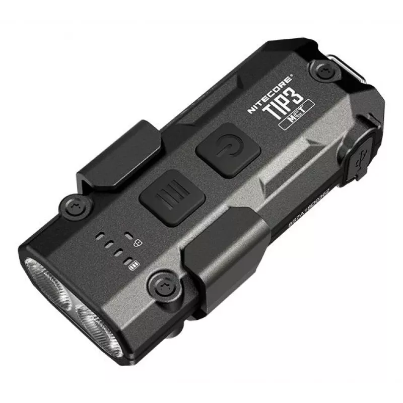 NITECORE TIP3 Raktų Pakabuko Žibintuvėlis Juodas 720 Liumenų