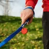 Chipolo POP Bluetooth Tracker su keičiama baterija, skirta iOS ir Android, mėlyna