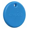 Chipolo POP Bluetooth Tracker su keičiama baterija, skirta iOS ir Android, mėlyna