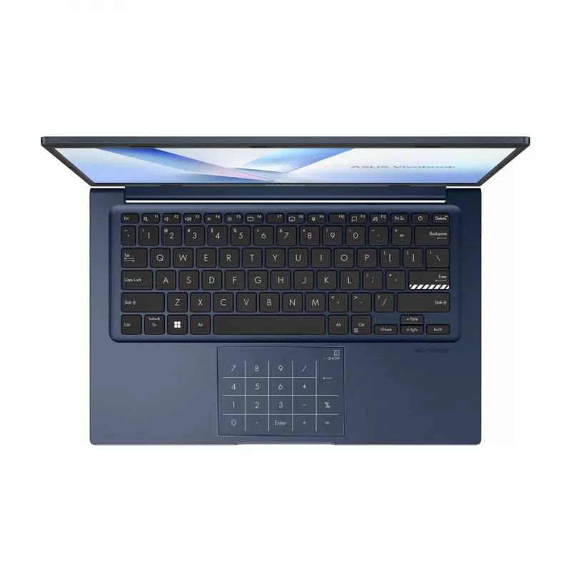 ASUS Vivobook 14 X1404VA-EB1619 Core 5 120U 14.0 inch FHD IPS-Level 60Hz 250nits Anti-Glare 16GB DDR5 512GB SSD Intel UHD Graphics 720p Camera 42WHrs No OS Quiet Blue
