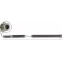 Delock LPWAN 433 + 868 MHz antena N moteriška 2 dBi 72 cm įvairiakryptė lauko pilka