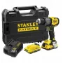 STANLEY FATMAX SFMCD726D2T 18V Belaidis Kombinuotas Gręžtuvas (2x 2.0Ah Akumuliatoriai, Įkroviklis, TSTAK Dėklas)