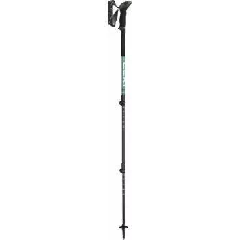 LEKI MAKALU LITE Trekking lazdos 100-135 cm žalia/balta