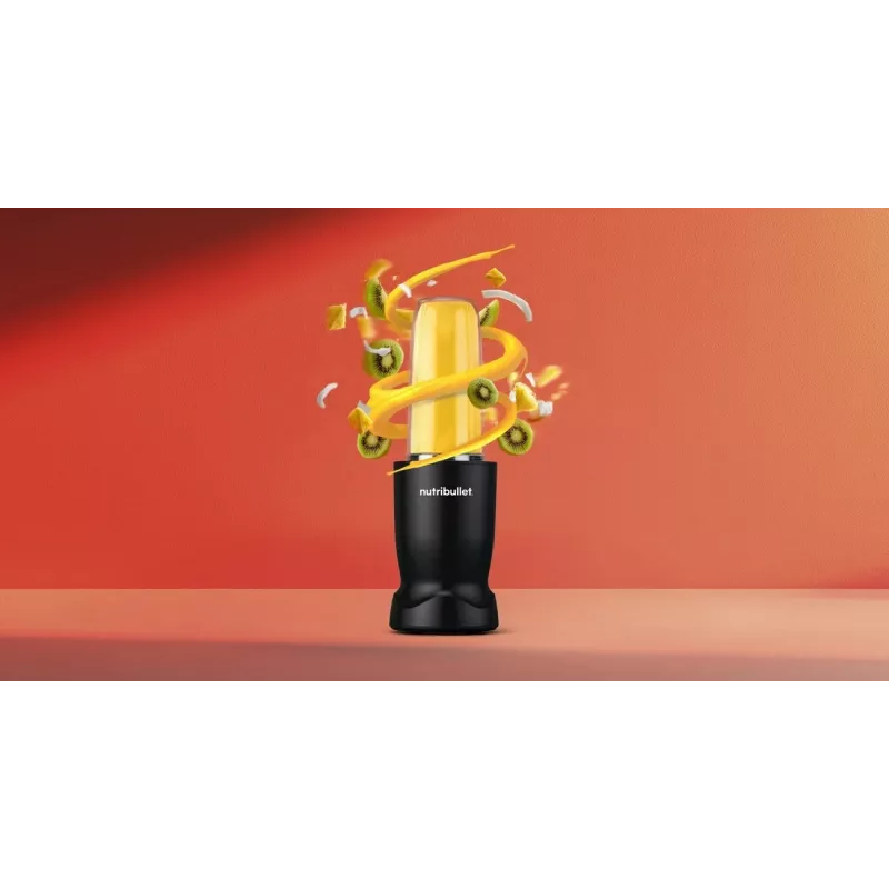 Nutribullet NBT1006MB Turbo 1000 W trintuvas, matinė juoda