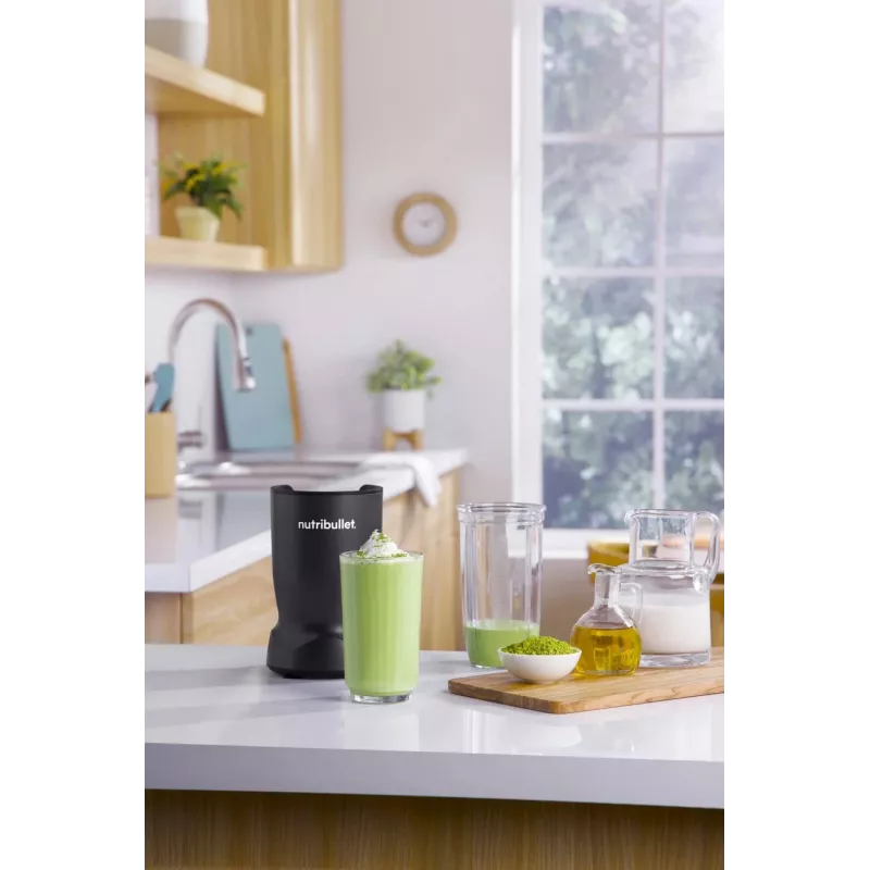 Nutribullet NBT1006MB Turbo 1000 W trintuvas, matinė juoda