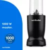 Nutribullet NBT1006MB Turbo 1000 W trintuvas, matinė juoda