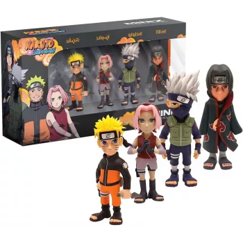 MINIX Naruto Shippuden 4 kolekcinių figūrėlių rinkinys 7 cm