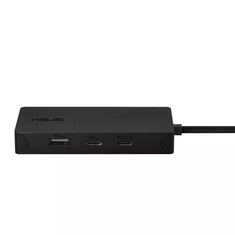 ASUS DC110 4-in-1 USB-C Docking Station 4K 60Hz 10Gbps HDMI 2.0 100W Power Delivery Black