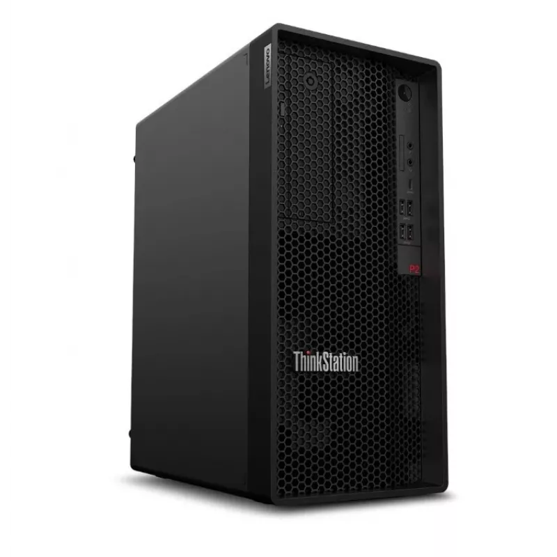 Lenovo ThinkStation P2 Tower Gen 2 darbo stotis, Intel Core Ultra 7 265K, 32GB DDR5, 1TB NVMe SSD, NVIDIA GeForce RTX 5070 12GB, Windows 11 Pro, juoda