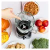 MPM MBL-37 Blender, 500 W, 1,5 L stiklinis indas, nerūdijančio plieno peilis, 2 greičiai, impulsinė funkcija, ledo smulkinimas, juoda