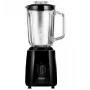 MPM MBL-37 Blender, 500 W, 1,5 L stiklinis indas, nerūdijančio plieno peilis, 2 greičiai, impulsinė funkcija, ledo smulkinimas, juoda
