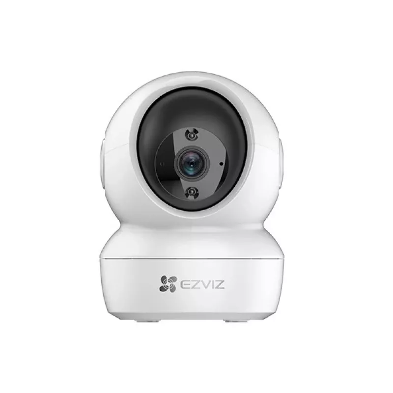 EZVIZ H6C 2MP Pan & Tilt Vidinė Apsaugos Kamera, Full HD 1080p, Naktinis Matymas, Dvipusis Garsas, Wi-Fi, Balta