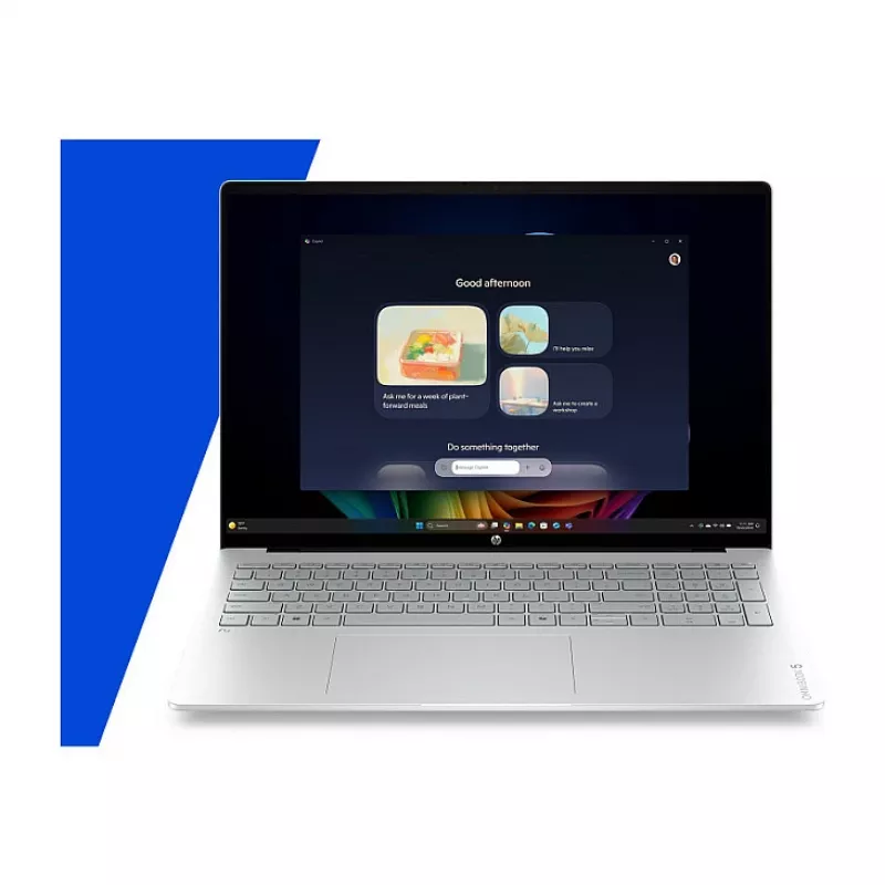 HP OmniBook 5 16-bp0171ng 16 colių WUXGA OLED 300 nitų, AMD Ryzen AI 7 445, 16 GB RAM, 512 GB SSD, Windows 11