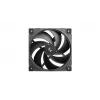 Deepcool FD12 V2 120mm juodas korpuso ventiliatorius, 4 kontaktų PWM, skysčių dinaminis guolis