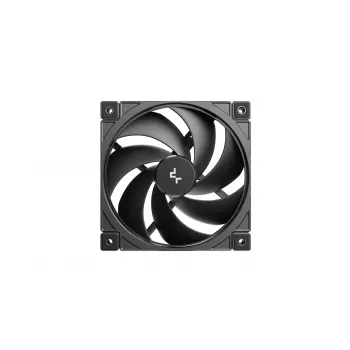 Deepcool FD12 V2 120mm juodas korpuso ventiliatorius, 4 kontaktų PWM, skysčių dinaminis guolis