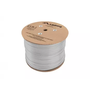 LANBERG SFTP Cat.5e 305m Solid Copper LSZH Network Cable Gray