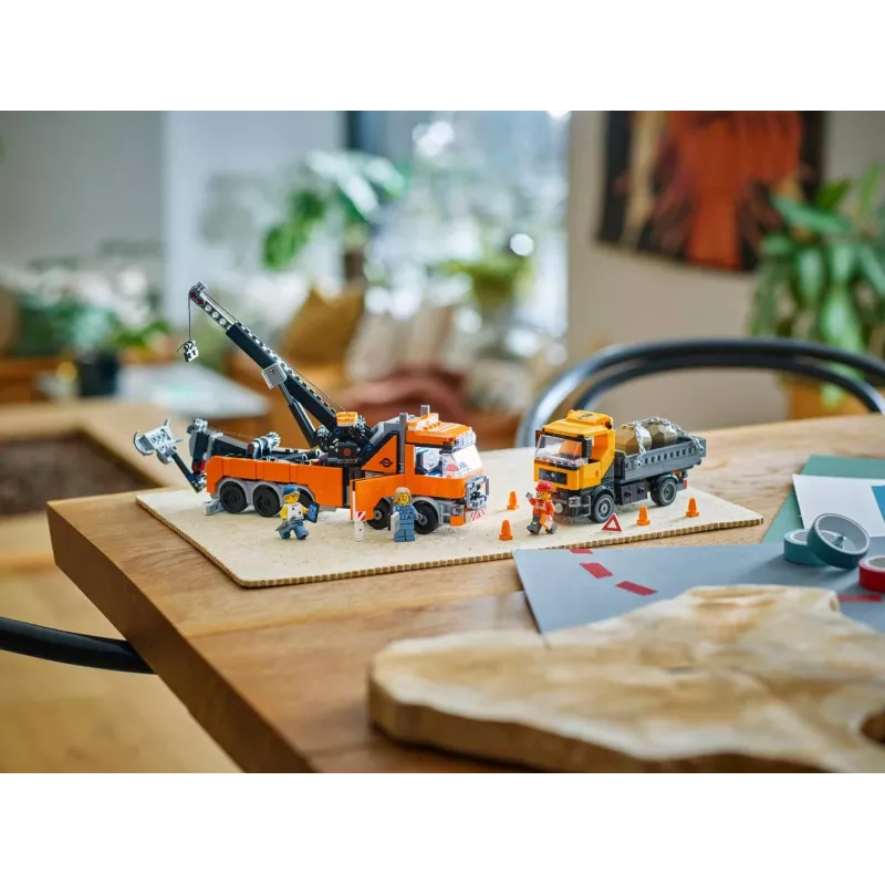 LEGO City 60467 Vilktuvas su kranu