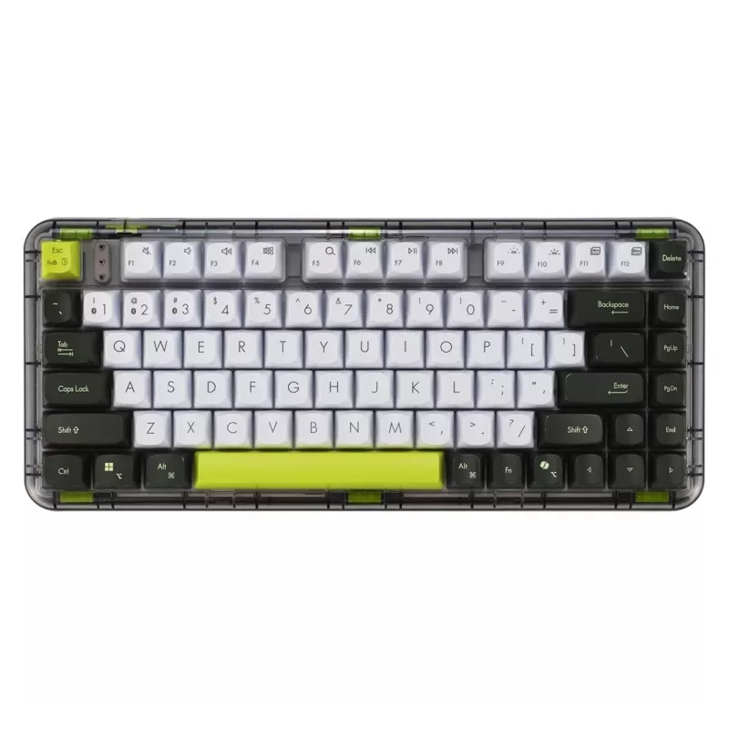 ASUS KD201 Jelly75 belaidė / Bluetooth klaviatūra, Volt Green