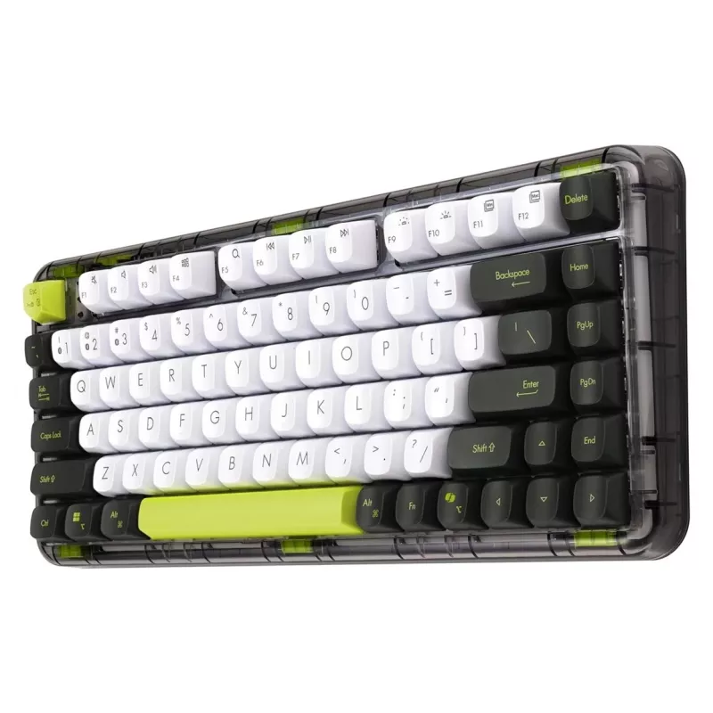 ASUS KD201 Jelly75 belaidė / Bluetooth klaviatūra, Volt Green