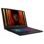 MSI Katana 17 HX B14WFK-400XPL Intel Core i7-14650HX 17.3 col. FHD 144Hz 16GB DDR5 512GB SSD GeForce RTX 5060 8GB Be OS Nešiojamas žaidimų kompiuteris Juodas