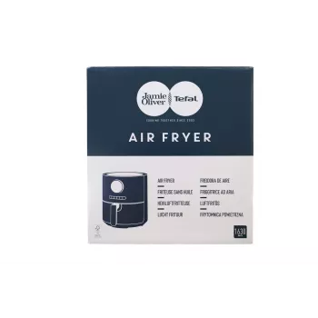 Jamie Oliver by Tefal Ultra Fry Air Fryer, 1630 W, 4,2 L, juoda