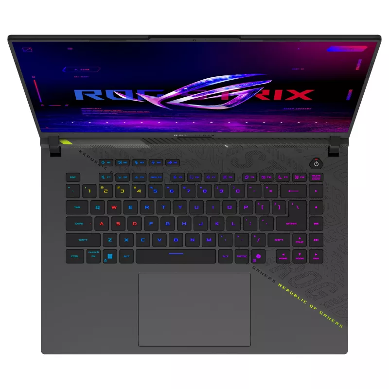 ASUS ROG Strix 16 G614FR-S5226 - 16 colių WQXGA IPS 240Hz, AMD Ryzen 9-9955HX, 32GB DDR5 RAM, 1TB NVMe SSD, NVIDIA GeForce RTX 5070 Ti, FreeDOS