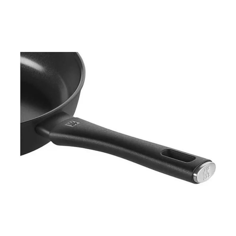 ZWILLING Madura Plus 28 cm keptuvė wok, juoda, kaltas aliuminis, Duraslide Ultra nelipni danga, tinka indukcijai
