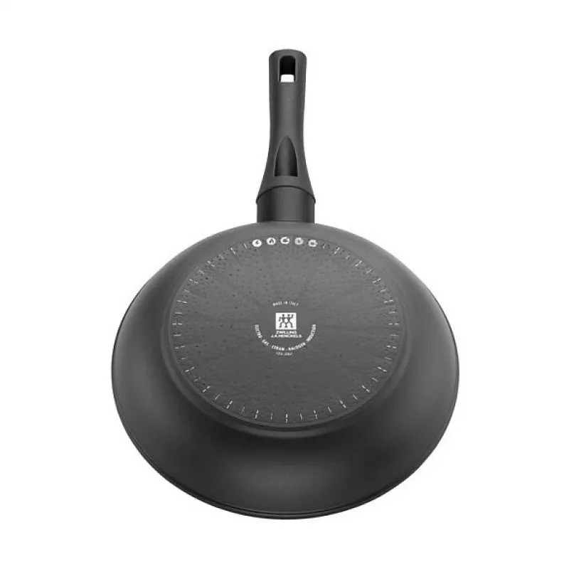 ZWILLING Madura Plus 28 cm keptuvė wok, juoda, kaltas aliuminis, Duraslide Ultra nelipni danga, tinka indukcijai