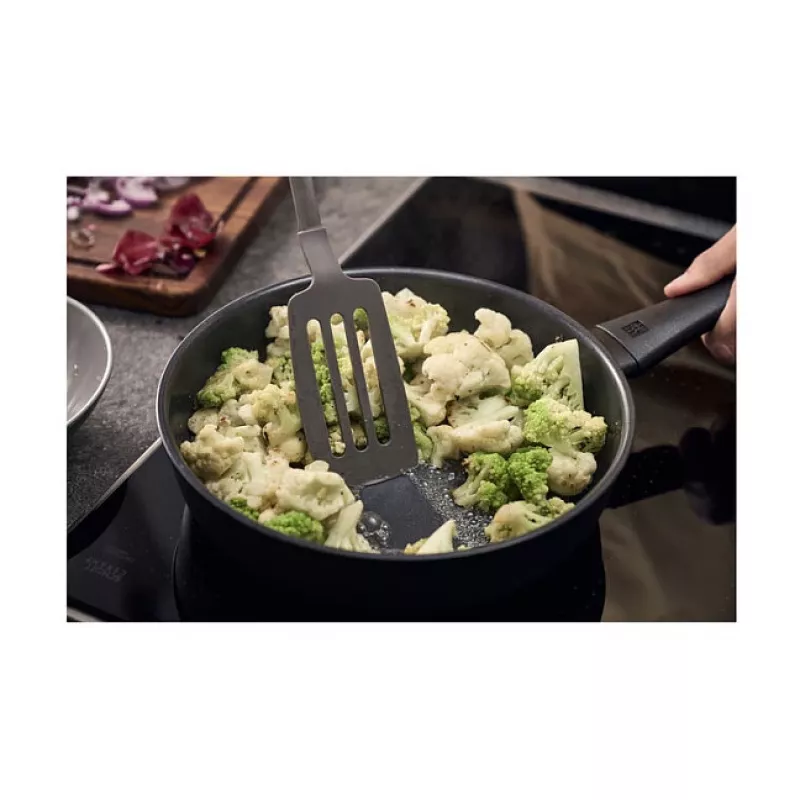 ZWILLING Madura Plus 28 cm keptuvė wok, juoda, kaltas aliuminis, Duraslide Ultra nelipni danga, tinka indukcijai