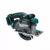 Makita DCS552Z Nešiojamasis diskinis pjūklas 136 mm 3600 RPM Juoda Mėlyna