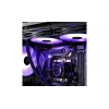 DeepCool RF120 3-in-1 RGB PWM 120mm korpuso ventiliatorius (juodas, 3 vnt. pakuotė)