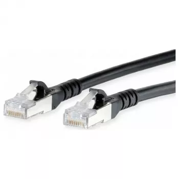 METZ CONNECT Patch Cable Cat.6A S/FTP AWG26 LSZH Black 60m