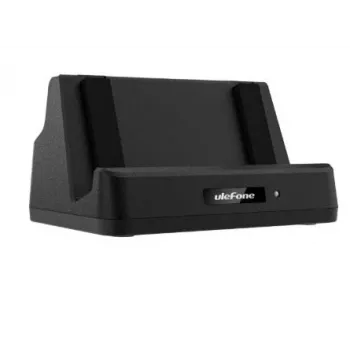 Ulefone Charging Dock Pad 4, skirta Armor Pad - juoda