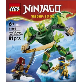 LEGO Ninjago 71862 Lloyd's Dragon Mech Battle Pack