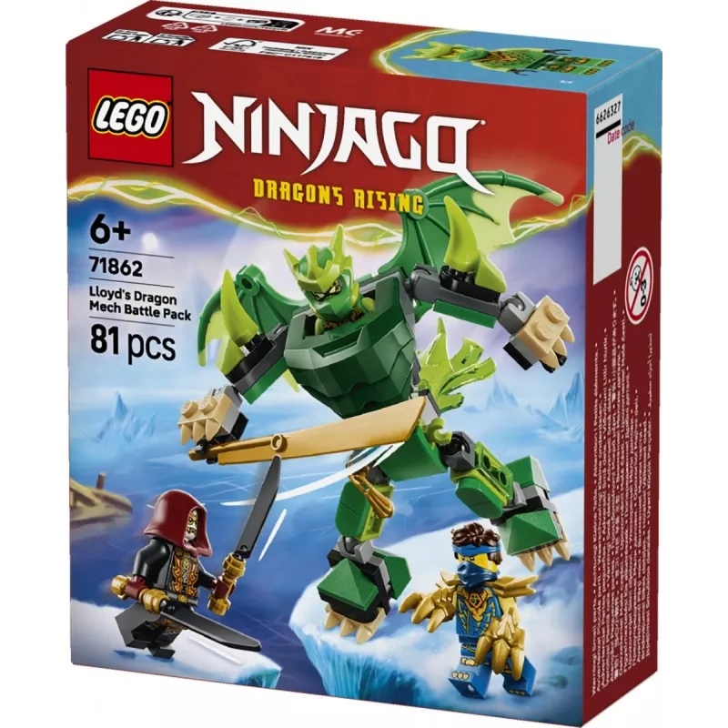 LEGO Ninjago 71862 Lloyd's Dragon Mech Battle Pack