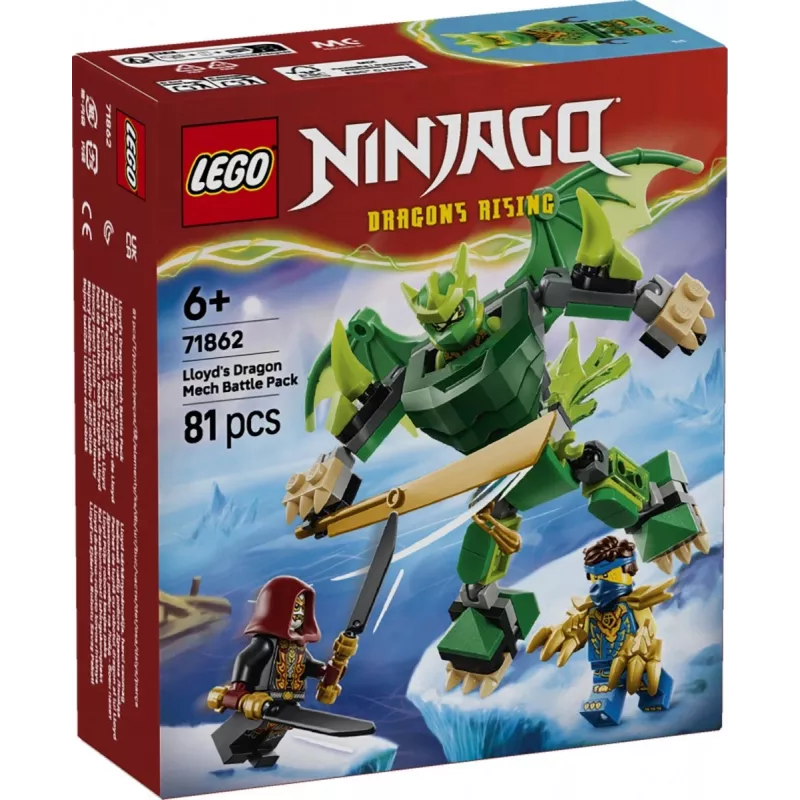 LEGO Ninjago 71862 Lloyd's Dragon Mech Battle Pack