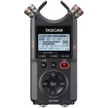 Tascam DR-40XP nešiojamasis skaitmeninis diktofonas su USB garso sąsaja