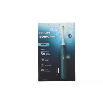 Philips Sonicare 3100 Series HX4033/26 elektrinis dantų šepetėlis, tamsiai žalias