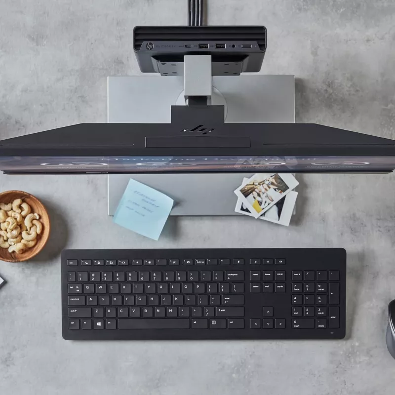 HP Elite Mini 800 G9 stalinis kompiuteris, Intel Core i5-14500, 16 GB RAM, 1 TB SSD, Windows 11 Pro, juodas