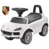 MILLY MALLY Vaikiška transporto priemonė Porsche Cayenne S balta – elektrinis automobilis su 12V baterija, nuotolinio valdymo pultu, LED lemputėmis